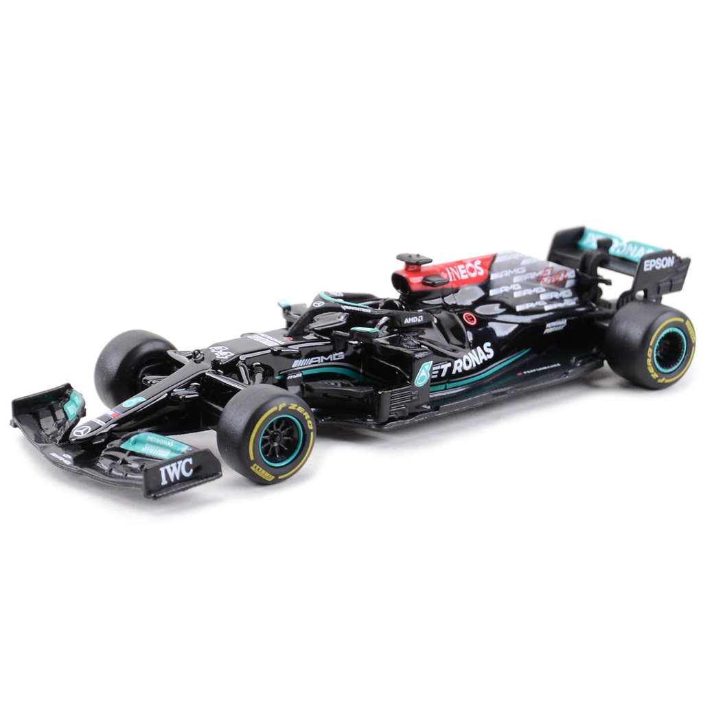 BBURAGO Xe Hơi Mercedes AMG W12 E Tỉ Lệ 1:43 #Mô Hình Xe Đua Công Thức F1 44 Lewis Hamilton Bằng Hợp Kim