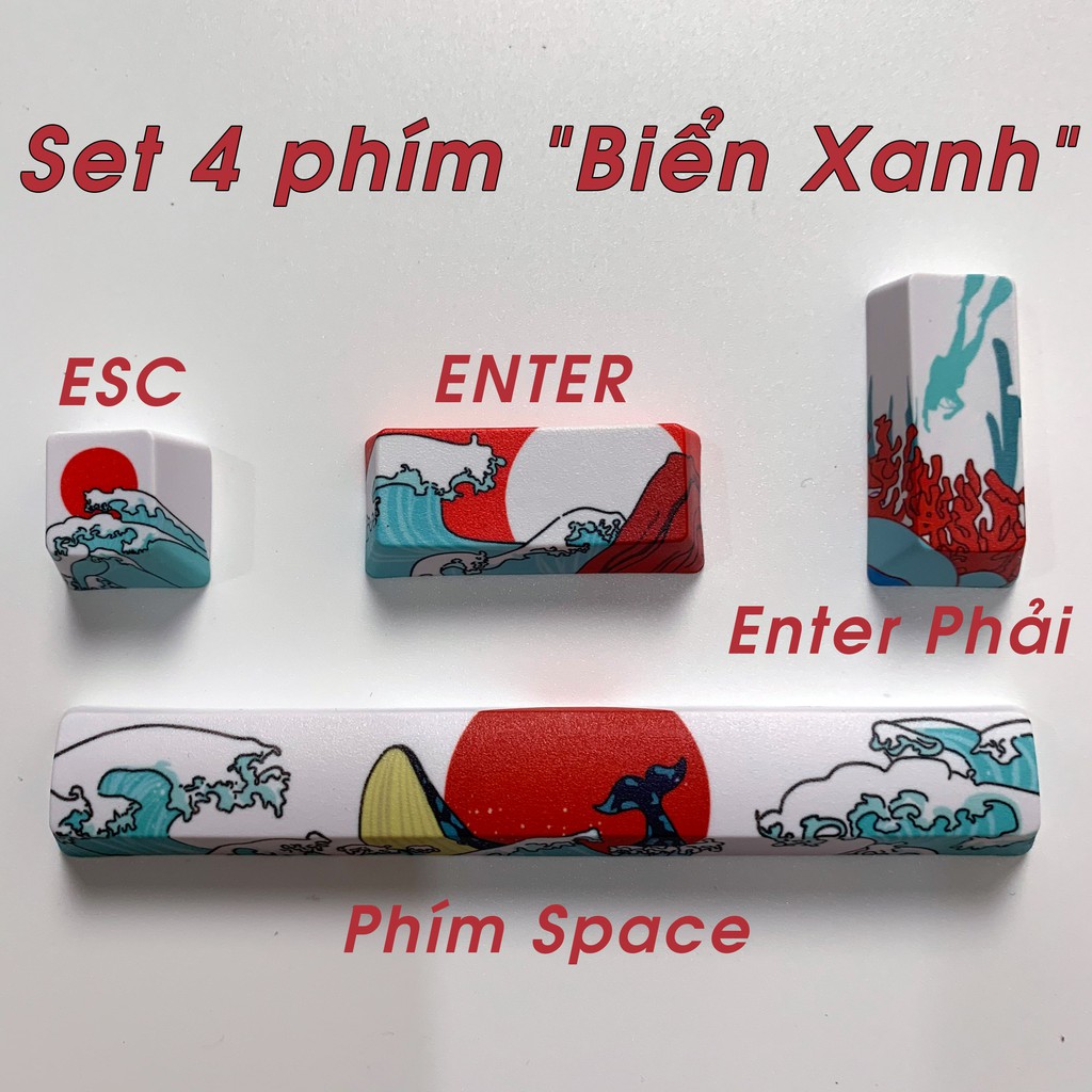 Key Cap Lẻ PBT Cho Bàn Phím Cơ Của EZPC