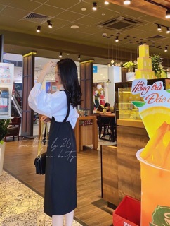 SET YẾM ĐẦM + SƠ MI TAY PHỒNG