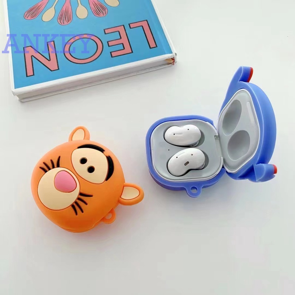 Case for Samsung Buds Live / Buds Pro / Buds2 Vỏ bảo vệ hộp sạc tai nghe bluetooth bằng silicon kiểu hoạt hình cho