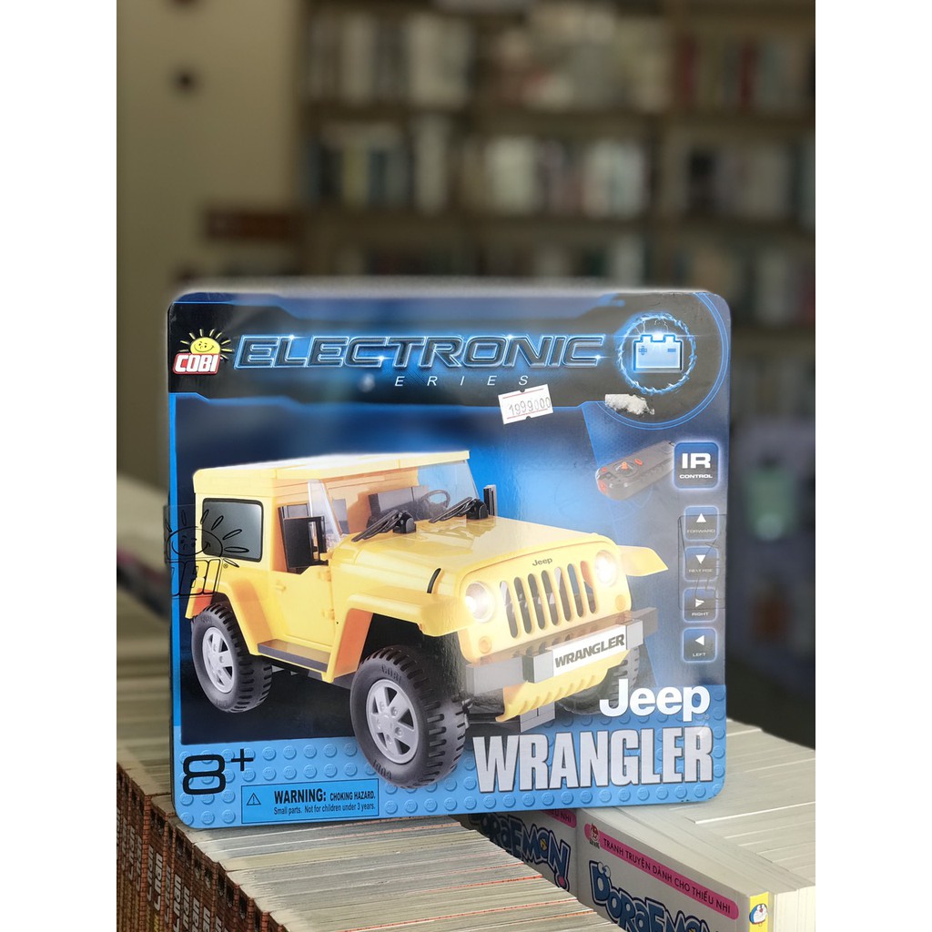 ĐỒ CHƠI LẮP RÁP ĐIỀU KHIỂN TỪ XA LEGO XE ÔTÔ - XE JEEP - JEEP CHALLENGER I COBI-21921