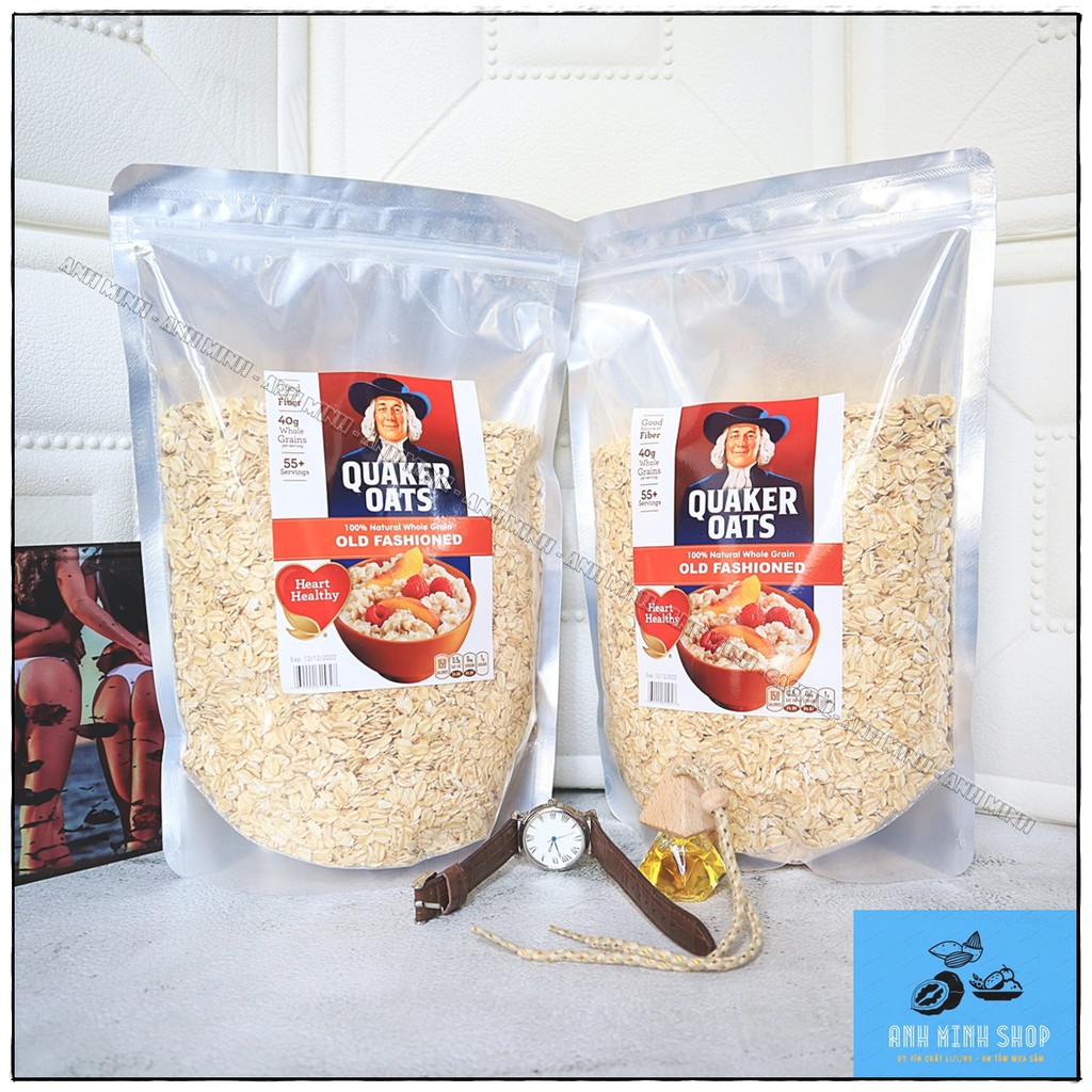 [BÁN SỈ] 10kg YẾN MẠCH QUAKER OATS (cánh mỏng)