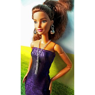 Bộ Trang Sức Búp Bê Barbie – Vòng cổ, Hoa Tai Búp bê Handmade Mạ Vàng, Bạc Nguyên liệu Cao Cấp #11