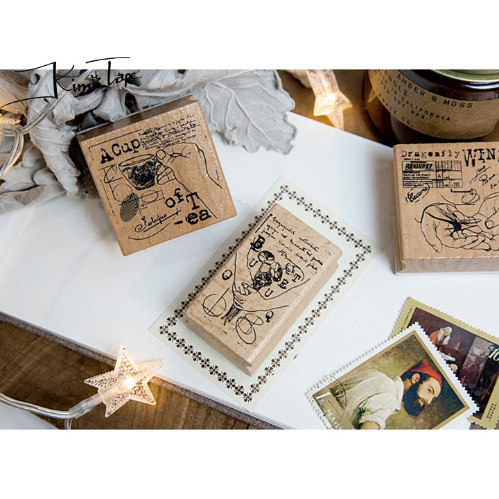 Con dấu gỗ trang trí nhật ký, Bullet Journal