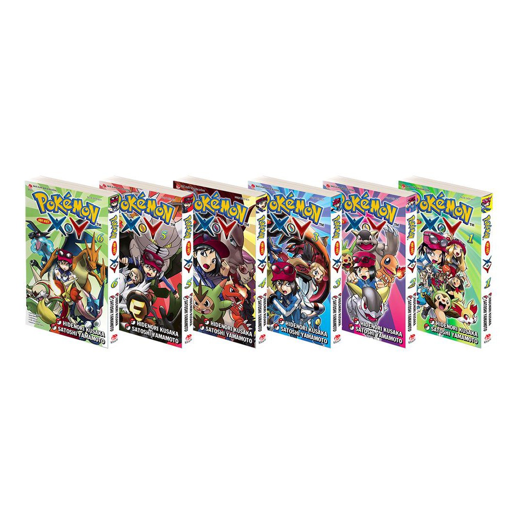 Sách - Box Set PoKéMon Đặc Biệt X-Y Set Manga - (6 Tập) - Tặng kèm Poster (Số lượng quà tặng có hạn) | BigBuy360 - bigbuy360.vn