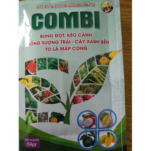 Phân bón  vi lượng COMBI - gói 50 gram