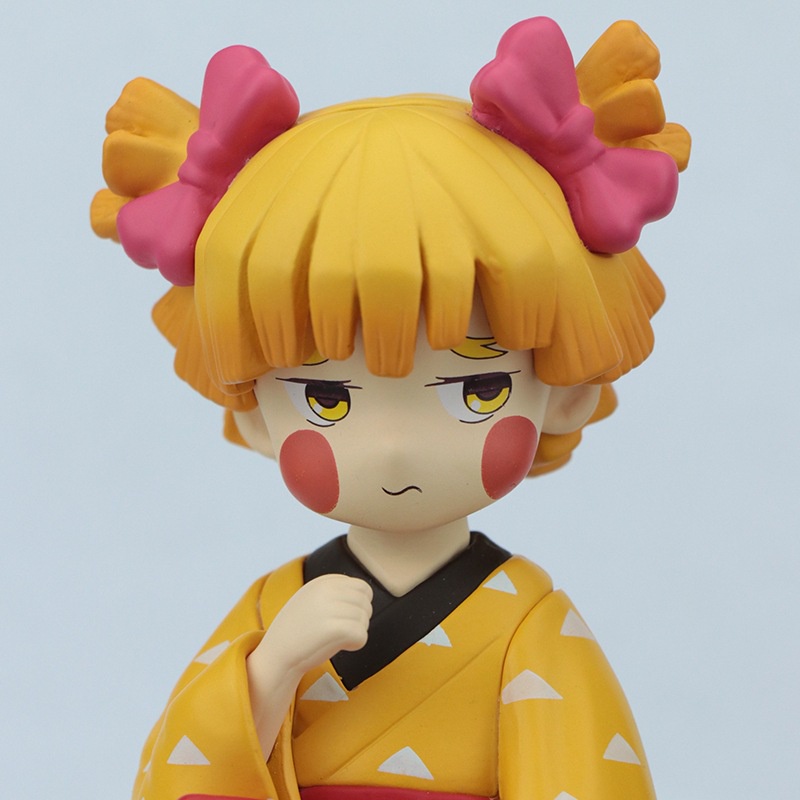 Mô hình nhân vật Kamado Tanjirou / Agatsuma Zenitsu / Hashibira Inosuke trong anime Demon Slayer có thể thay đổi mặt