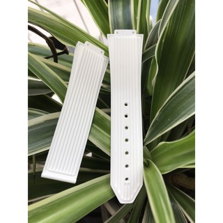 Dây Đồng Hồ Hublot Nữ Trắng size 38 ( tặng kèm tool thay dây)