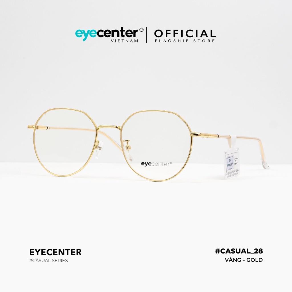 Gọng kính cận tròn nam nữ chính hãng K25S by EYEKON nhập khẩu Eye Center Vietnam