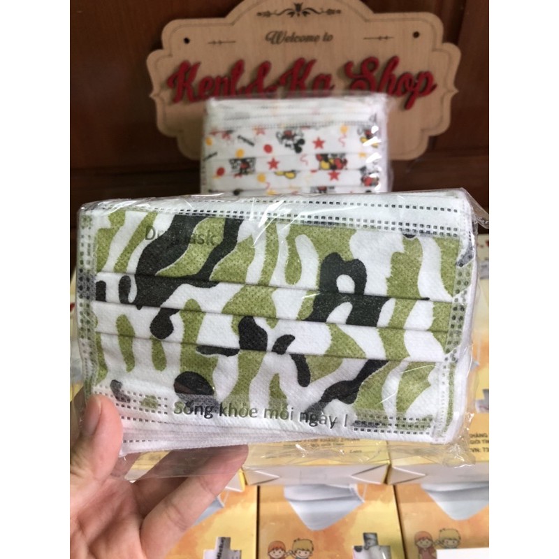 Khẩu trang trẻ em 3 lớp Dr.mask