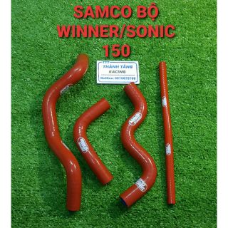 Ống samco xanh-đỏ winner/sonicclick 125-150/nvx 125-150