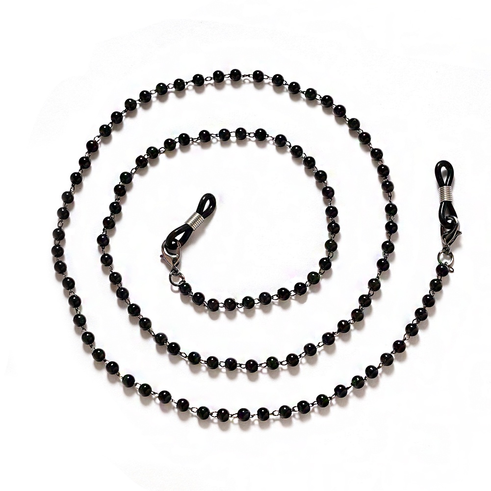 Vòng cổ Đeo Mắt Kính Đính Hạt Ngọc Trai Nhân Tạo Nhiều Màu Thời Trang Cho Nữ