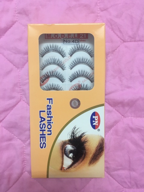 Lông Mi Giả Số 4D Hộp 10 Cặp MODEL 21 FASHION LASHES
