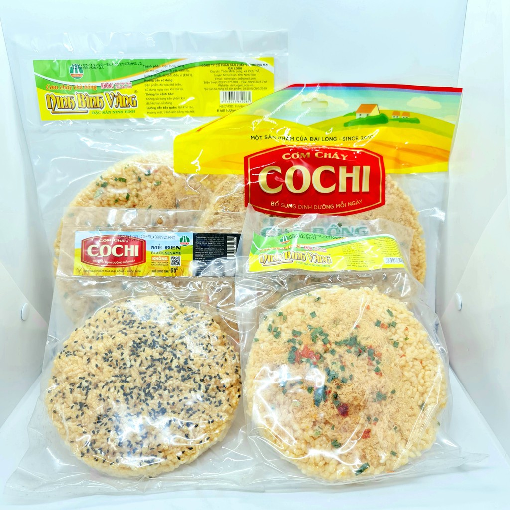 Cơm cháy Đại Long Ninh Bình sz nhỏ 65g - Đặc sản Ninh Bình