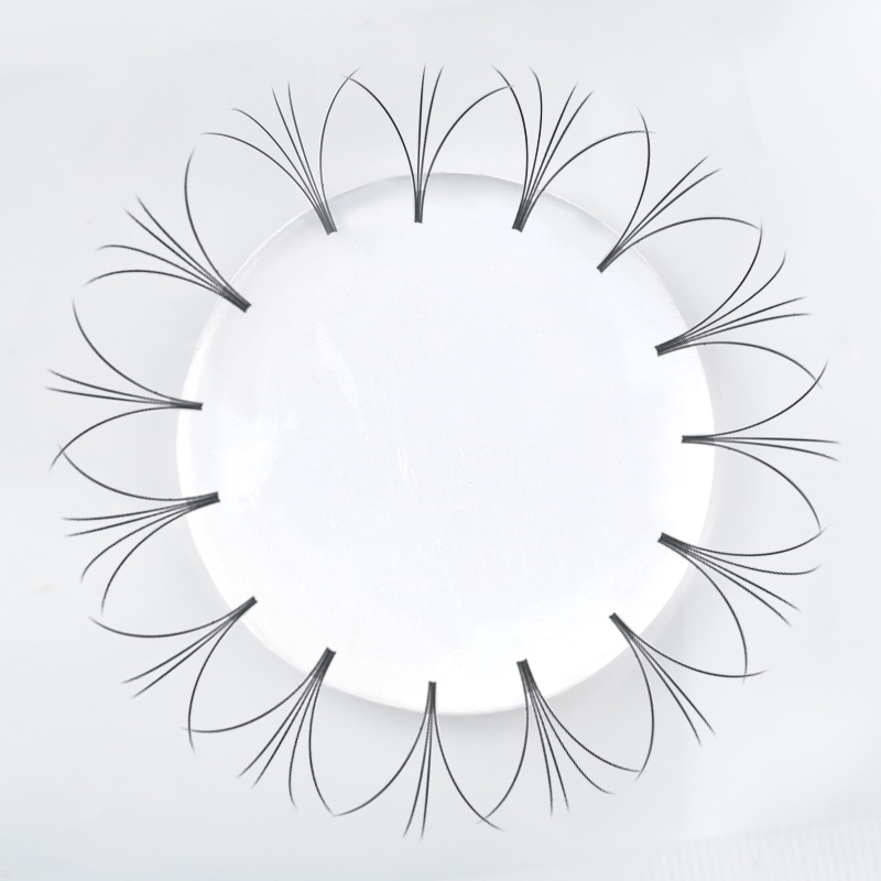 Ba lần kéo dài tro bụi của lông mi dễ dàng quạt nhẹ cân của lông mi mà một người mới bắt đầu làm một người hâm mộ để có thể được sử dụng hết lần này đến lần khác