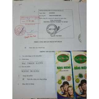 TINH DẦU RĂNG MIỆNG