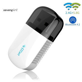 Usb Wifi 2.4g/5g Bluetooth 4.2 Cho Pc Laptop