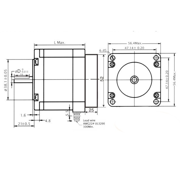 Bộ động cơ Hybrid Servo JMC 2.2Nm 57J1880EC-1000 và Driver 2HSS57 | BigBuy360 - bigbuy360.vn