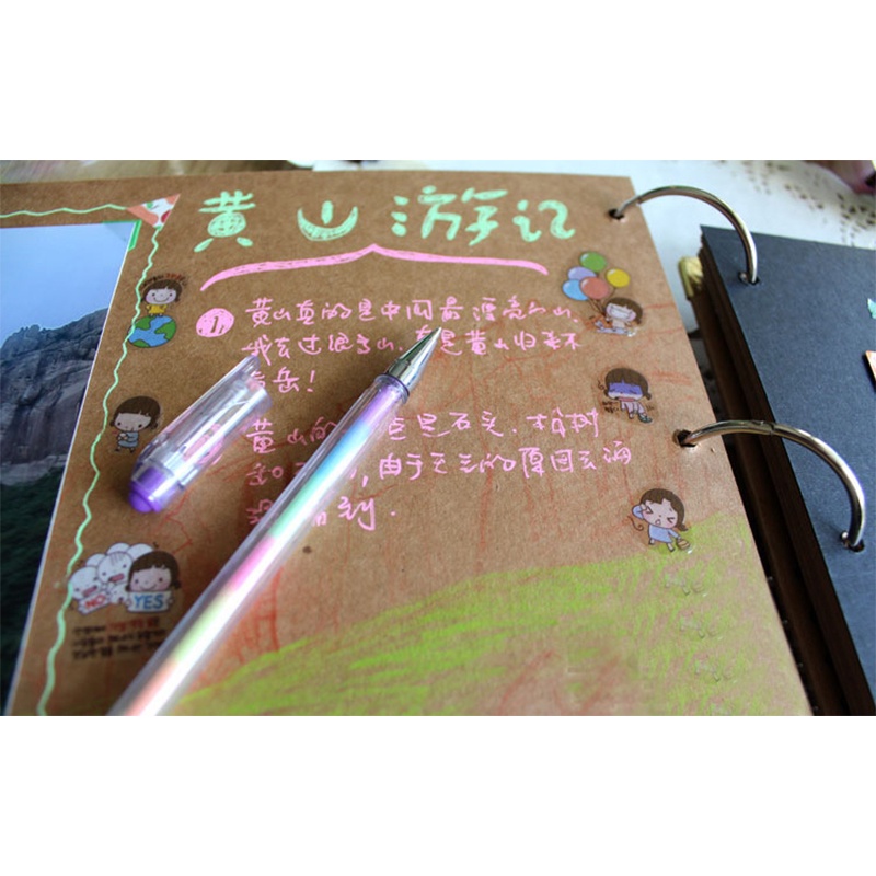 Bút Bi 6 Trong 1 Nhiều Màu Sắc Cho Bé