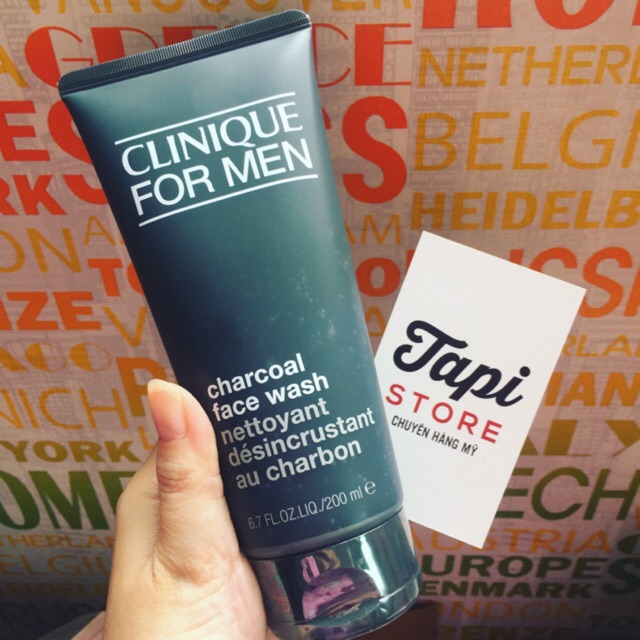Sữa rửa mặt dành cho nam giới Clinique For Men Charcoal Face Wash