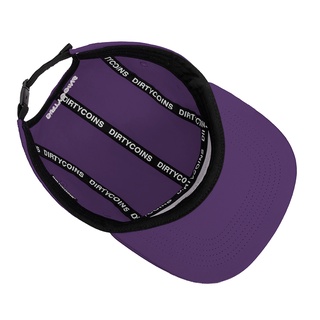 DirtyCoins Nón 5 Panels Cap - Purple