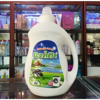 Nước giặt sinh học Greenlife 4L Mẫu mới
