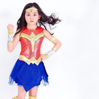 HOÁ TRANG WONDER WOMAN CHO BÉ THÀNH NỮ SIÊU ANH HÙNG
