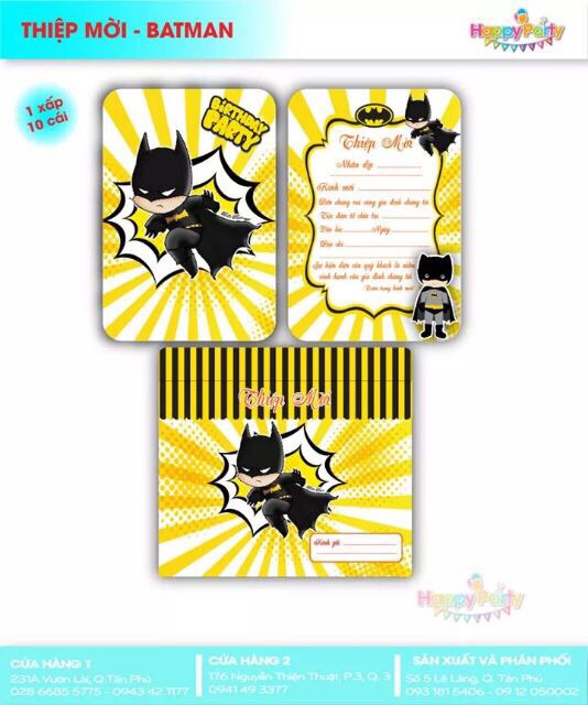 Thiệp sinh nhật cho bé trai