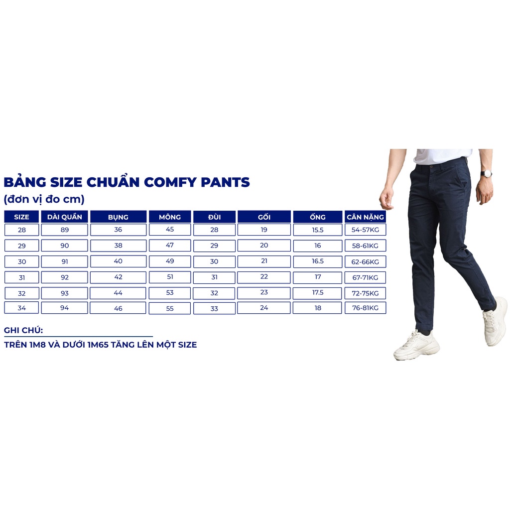 Quần kaki dài nam The GMEN Comfy Pants 100% cotton phong cách thời trang cao cấp