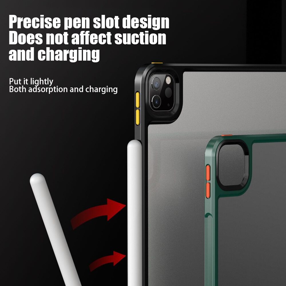 Ốp máy tính bảng trong suốt thích hợp cho Ipad Pro 2021 Ipad Air4 2020 10.9 M1 Pro 11 12.9 thế hệ 3th 4th 5th