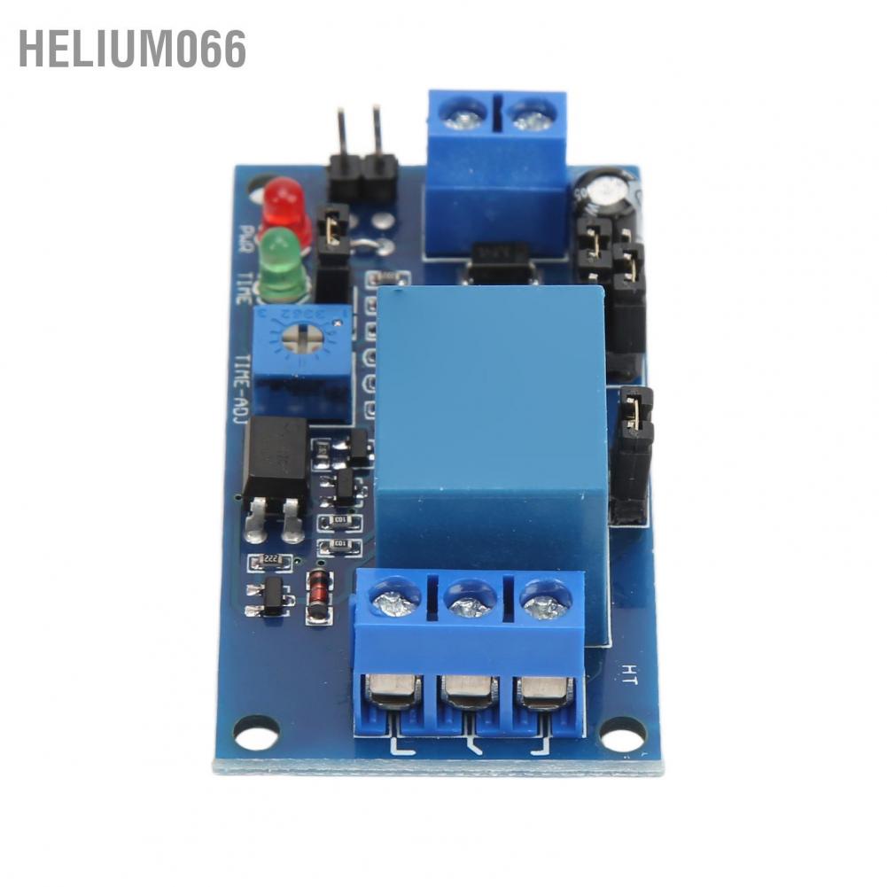 Helium066 Time Delay Relay Module 5V PCB Timing Vibration Alarm Controller Board for Anti Theft System