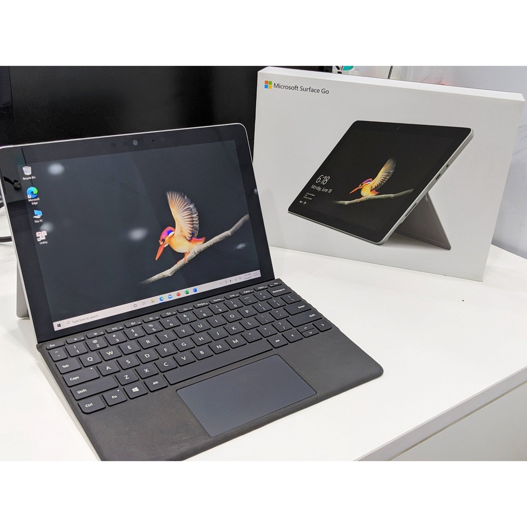 Máy tính bảng Microsoft Surface Go 1 | Chip Pentium Gold 4415Y | Đầy đủ phụ kiện type cove và Sạc | Tại Playmobile