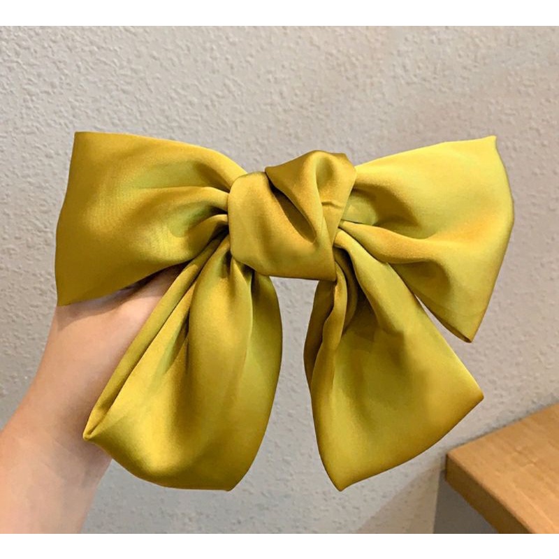 Kẹp tóc nơ lụa xinh