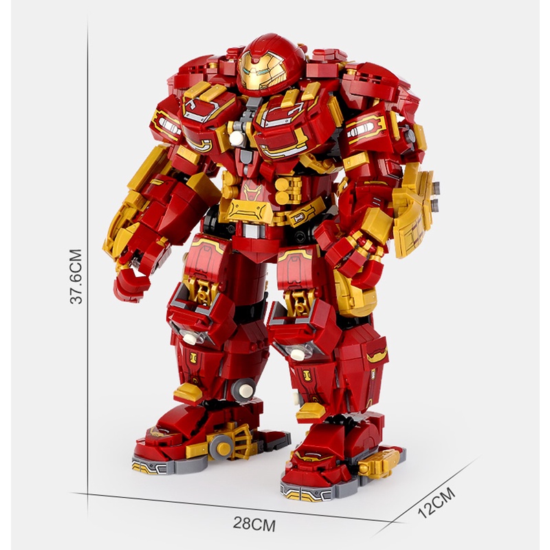 Đồ chơi giáo dục Lắp Ráp mô hình 76066 Avengers Iron Man Superheroes 2008Pcs