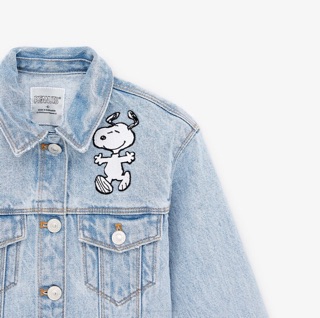 Sỉ áo khoác bò Snoopy Zara