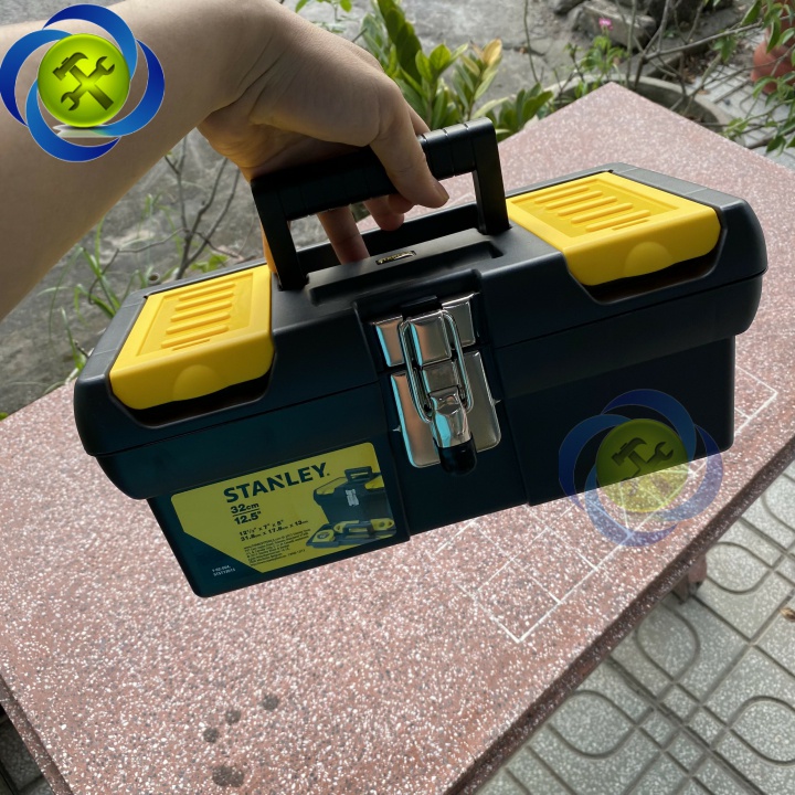 Thùng đồ nghề nhựa mini Stanley 92-064 kích thước 318mm x 178mm x 130mm