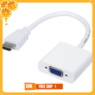 Cáp chuyển đổi tín hiệu hdmi to vga