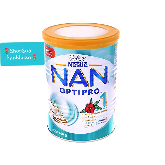 Sữa bột Nestlé Nan Optipro 1 lon 400g