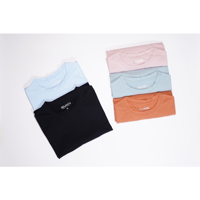 Áo Thun Trơn Nam Basic Cổ Tròn Cotton 4 Chiều Co Giãn, Thoáng Mát, Thấm Hút Mồ Hôi, Phù Hợp Mọi Hoạt Động - GUNN T-SHIRT