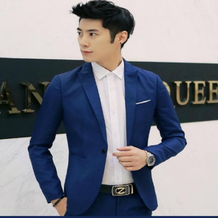Áo vest nam 1 cúc thời trang hàng cao cấp chuẩn form kiểu Hàn Quốc đơn giản phong cách lịch lãm