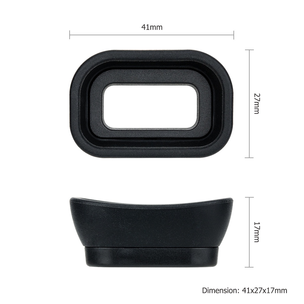 Kính Ngắm FDA-EP17 Cho Máy Ảnh Sony A6400 A6500 A6600 Bằng Silicon Mềm Mở Rộng