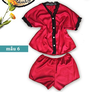 Đồ bộ đùi bigsize tay liền phối ren