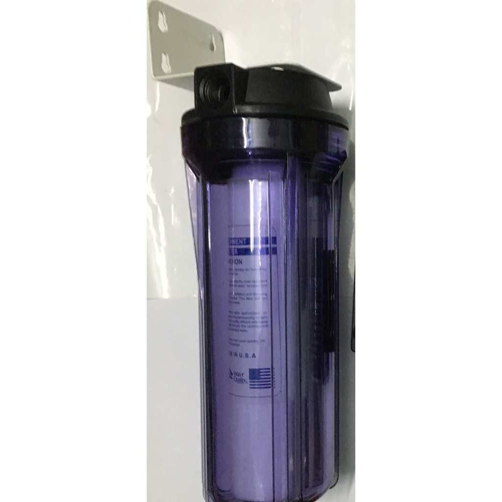 LY LỌC ĐƠN 10in,LỌC THÔ 10in, (gồm ly đựng lõi+lõi số 1+tay vặn+pát treo) | BigBuy360 - bigbuy360.vn