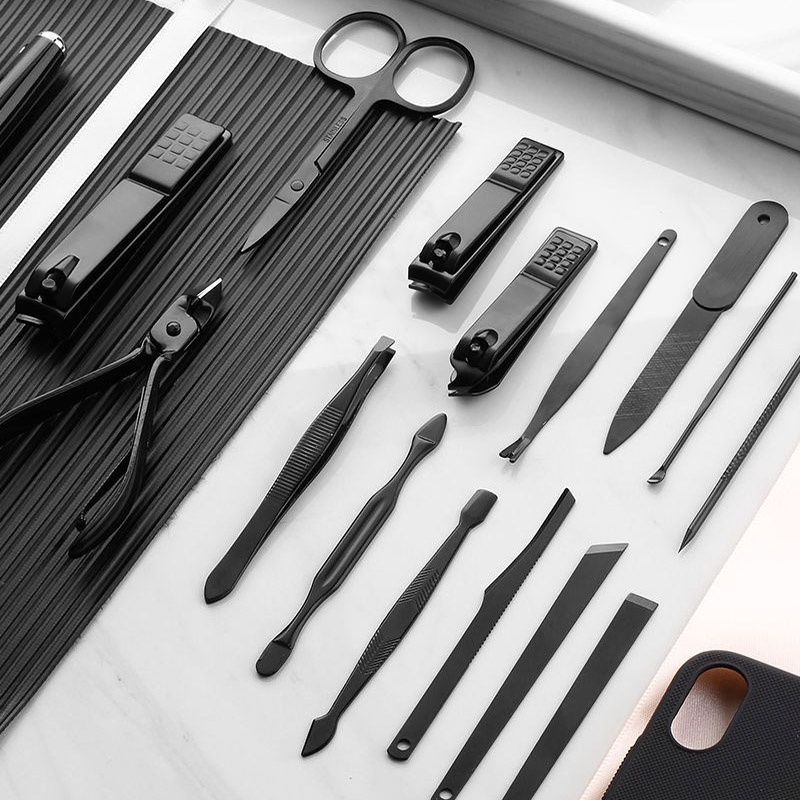 Bộ Dụng Cụ Cắt Móng Tay 20 Món Bằng Thép Không Gỉ - Bộ Bấm Móng Tay Cao Cấp 20M