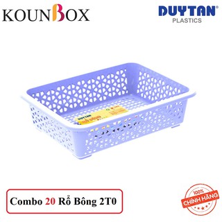 Combo 20 Rổ Bông  2T0 Duy Tân ( 27 x 19 x 7 cm) No.575