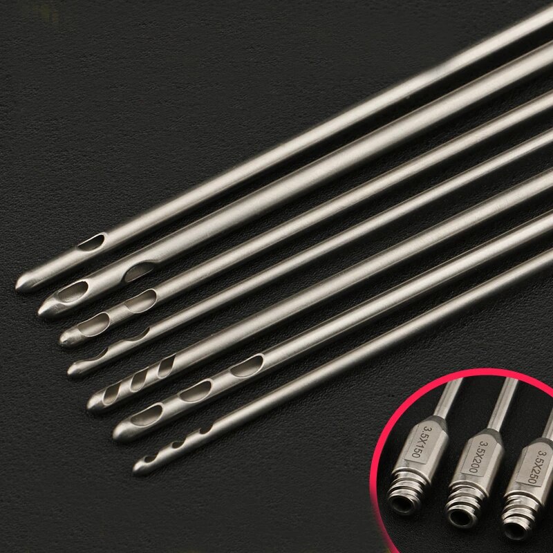 Cây kim Canulas hút mỡ cấy mỡ bơm nước dùng trong thẩm mỹ- Waters injection needle Liposuction Cannula Cây Canula