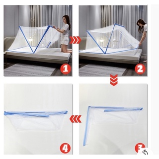 MÀN CHỐNG MUỖI GẤP GỌN - khônb cần lắp đặt , sử dụng luôn