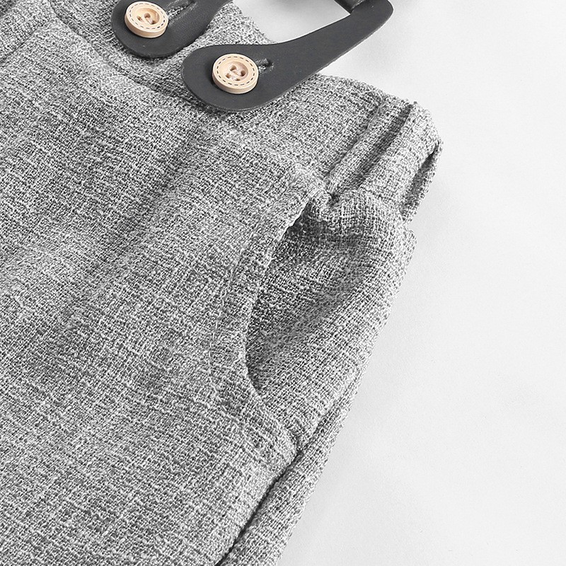 Set áo sơ mi / áo liền quần + quần yếm đáng yêu cho bé trai