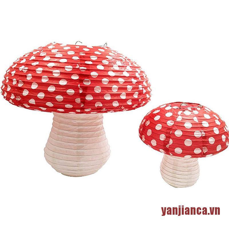 Cây Nấm Giấy Trang Trí Tiệc Sinh Nhật