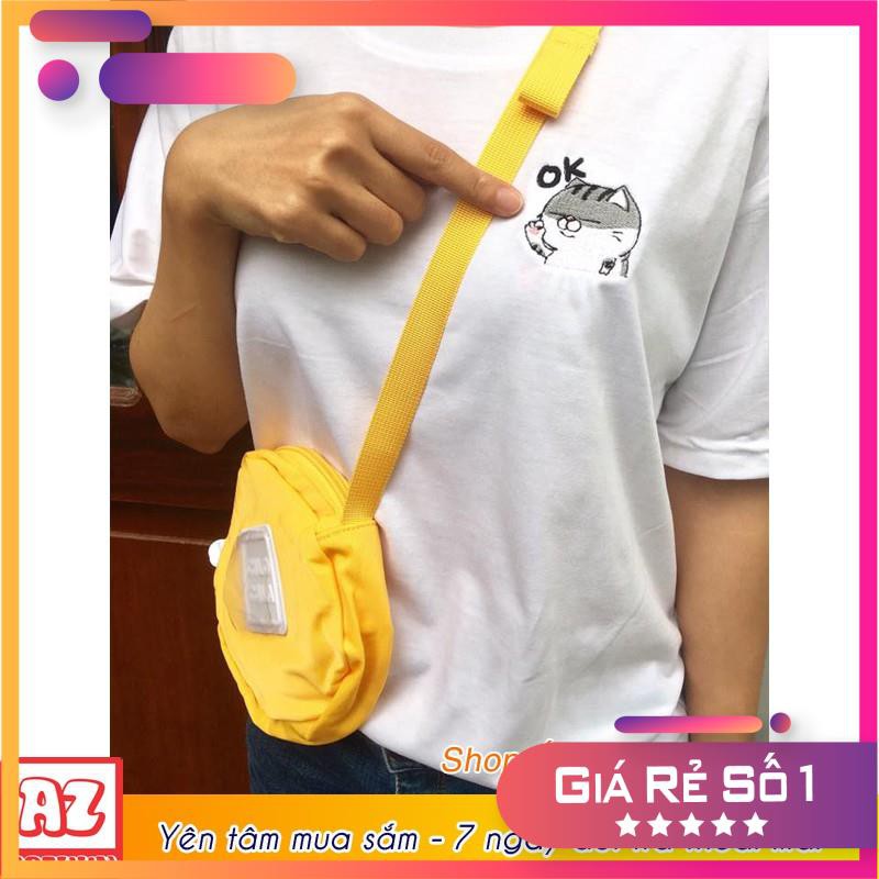 (SALE 30%) Áo thun nam nữ thêu hình mèo Ami bụng bự cực HOT MT502